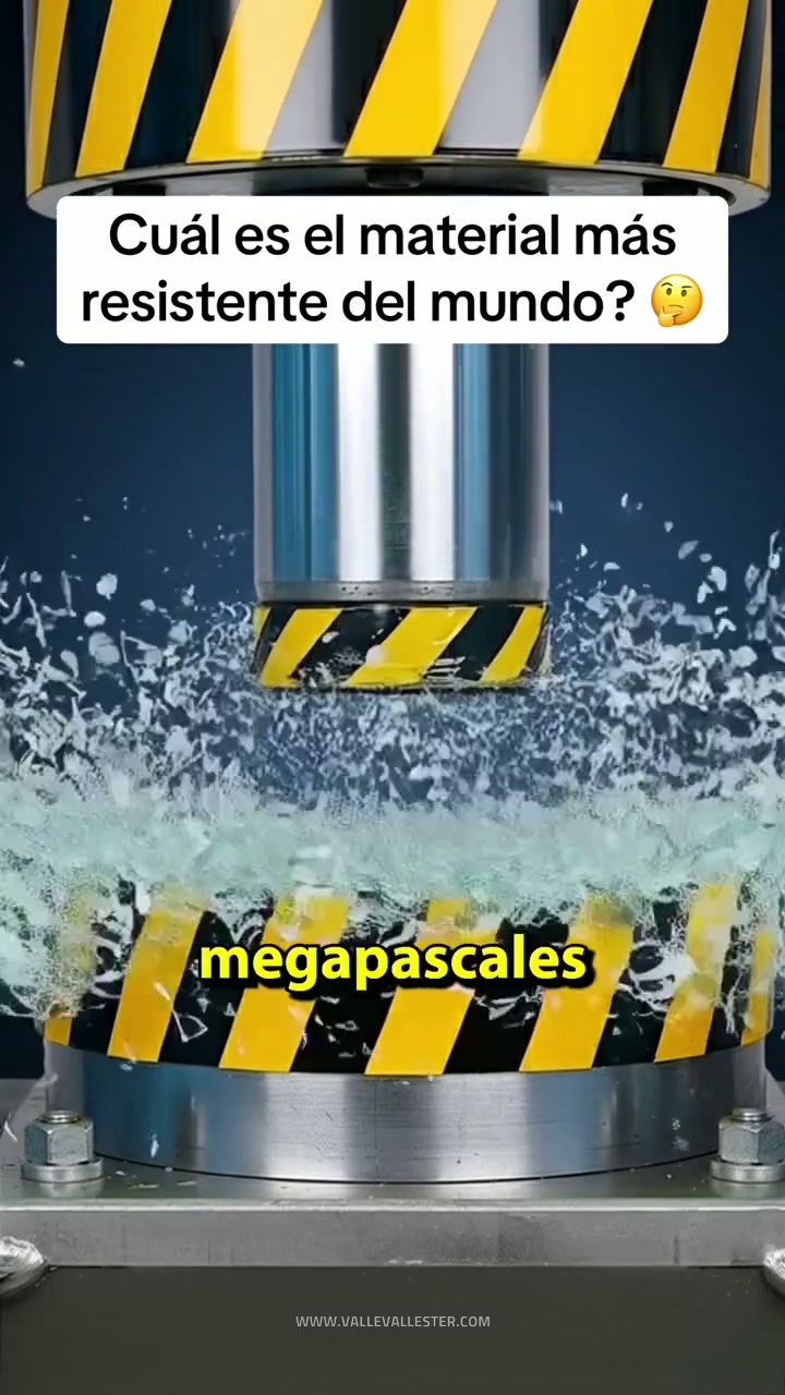 el vidrio se quiebra con apenas 70 megapascalas de tension