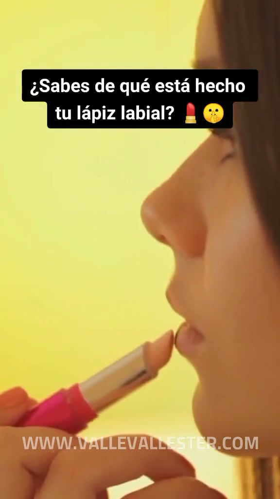 la mayoria del lapiz labial contiene escamas de pescado