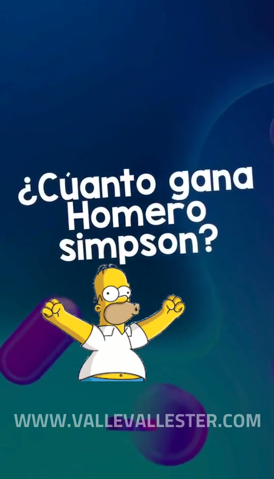 quanto gana omero simpson en la planta nuclear 1