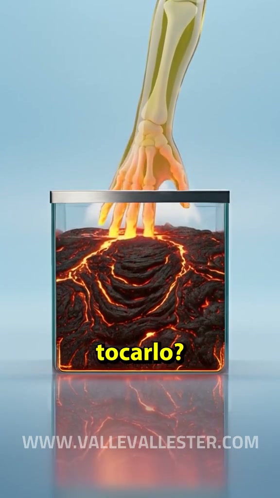 que liquido puede destruir su mano al tocarlo agua ir viendo parece inofensiva p