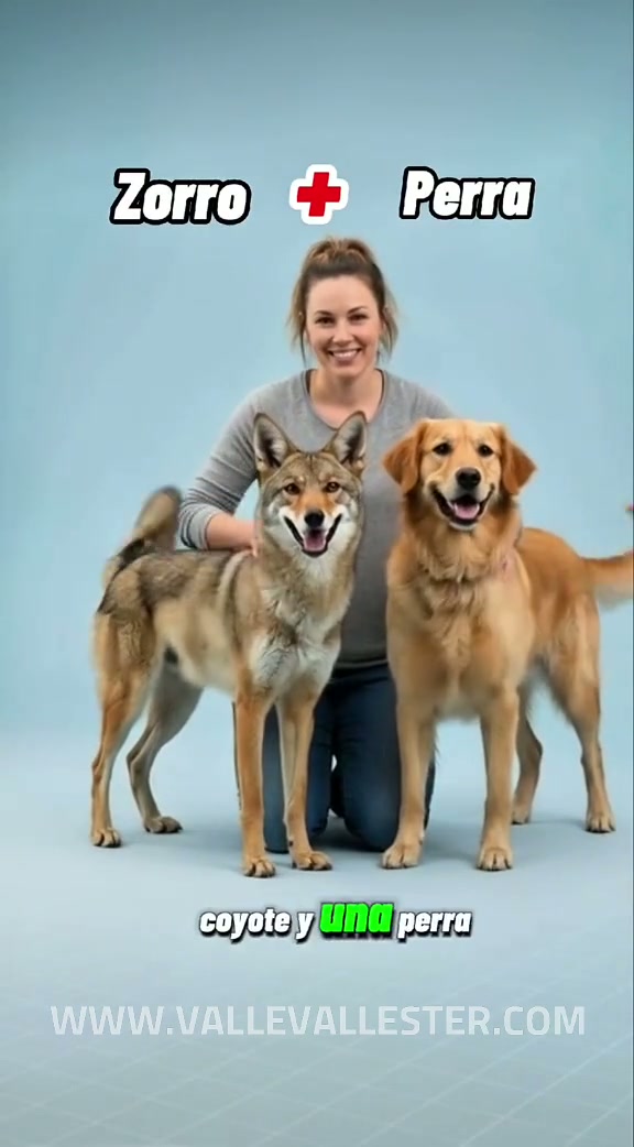 que pasaria si cruzamos un coyote y una perra si cruzamos un coyote macho con un 1