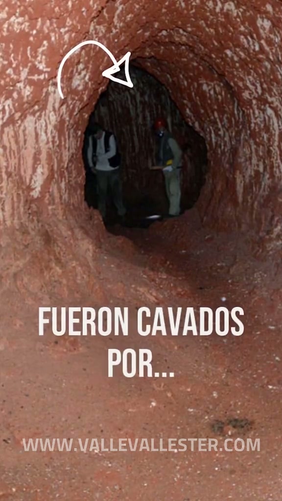 se cree que estos tuneles fueron cavados por perisosos gigantes concretamente es